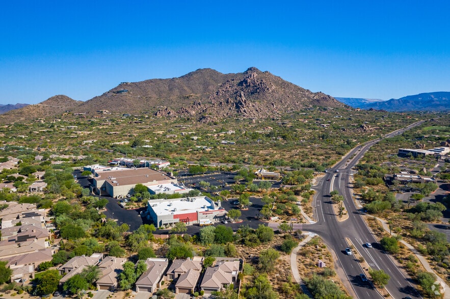 34402-34522 N Scottsdale Rd, Scottsdale, AZ for lease - Aerial - Image 2 of 2