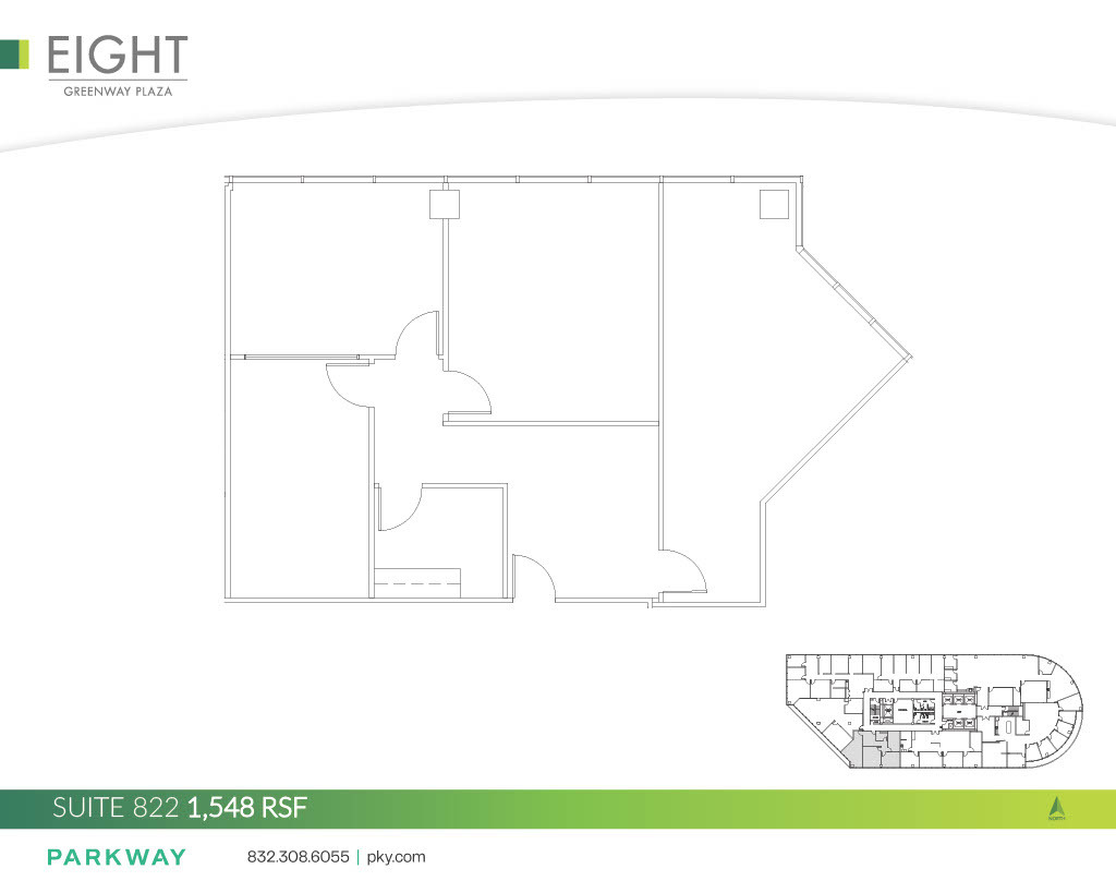 8 Greenway Plz, Houston, TX for lease Floor Plan- Image 1 of 1