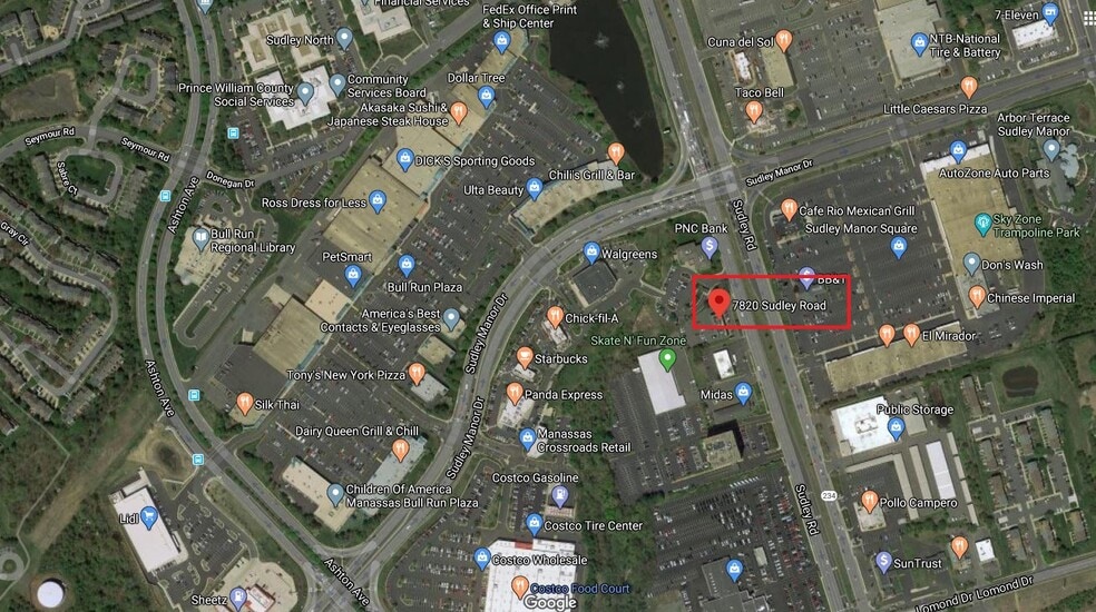 7820 Sudley Rd, Manassas, VA for lease - Building Photo - Image 3 of 3