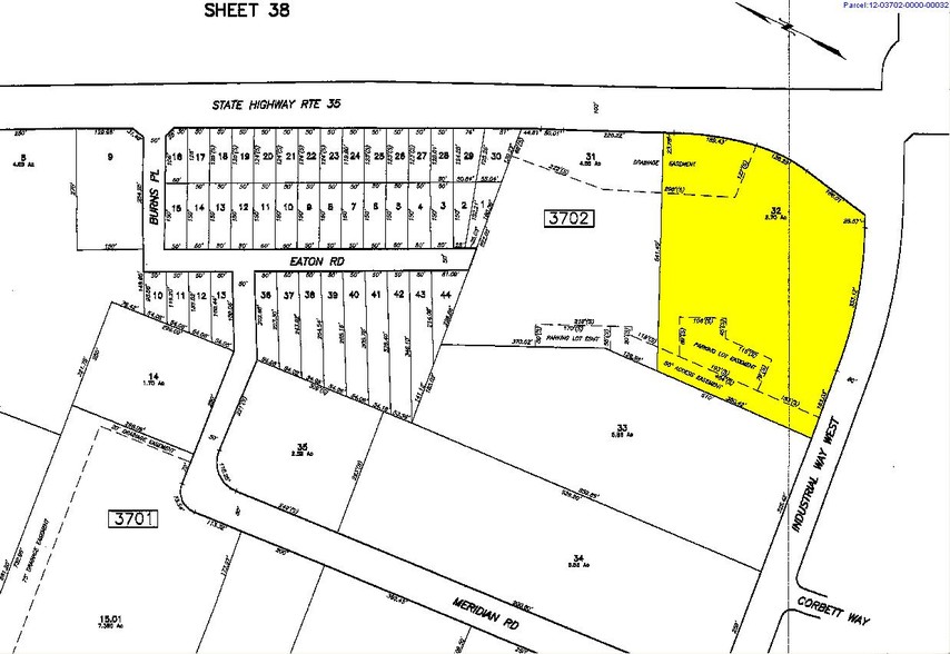 2 Industrial Way W, Eatontown, NJ for lease - Plat Map - Image 2 of 4