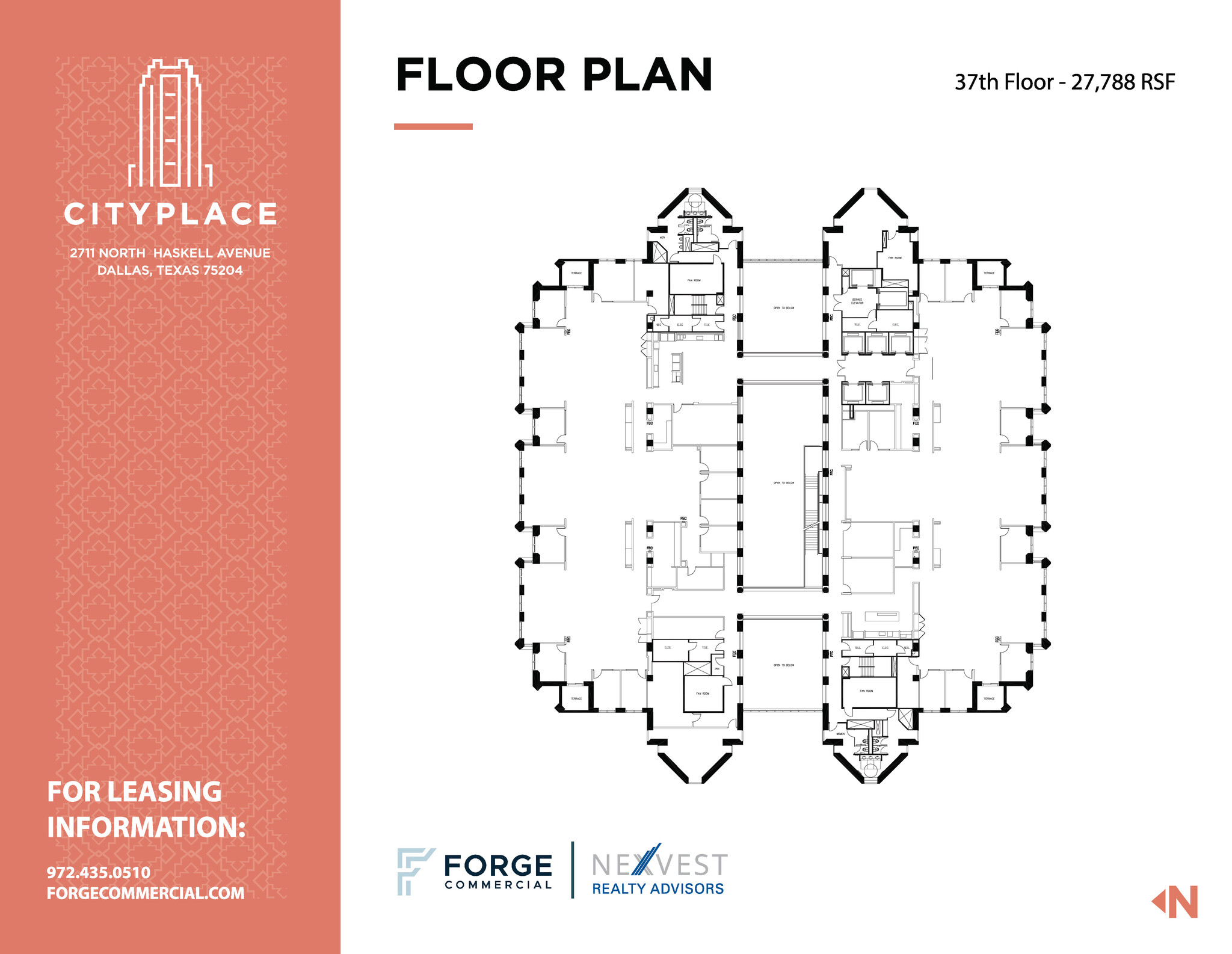 2711 N Haskell Ave, Dallas, TX for lease Floor Plan- Image 1 of 1