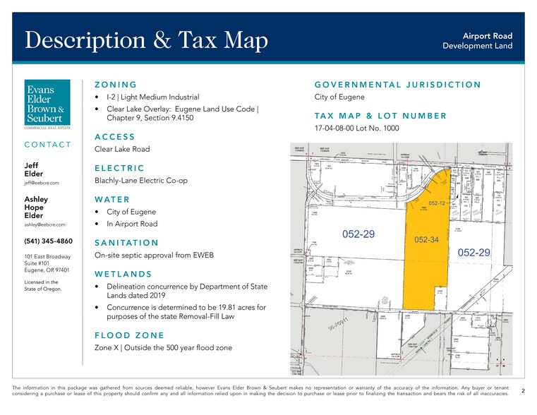 Airport Road & Old Airport Road, Eugene, OR for sale - Building Photo - Image 2 of 6