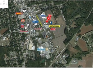 S 4th St, Hartsville, SC - AERIAL  map view