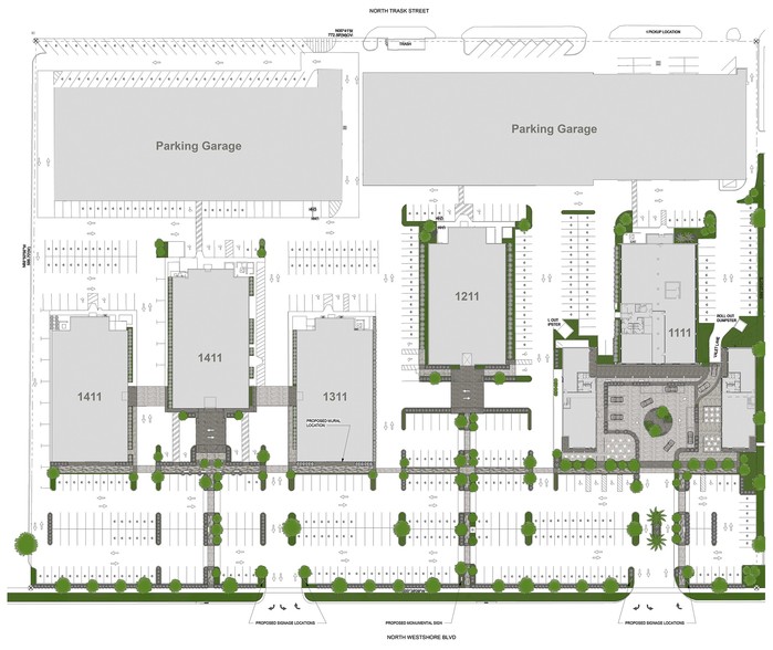 1111 N Westshore Blvd, Tampa, FL for lease - Site Plan - Image 3 of 13