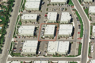 14241-14261 Fern Ave, Chino, CA - AERIAL  map view