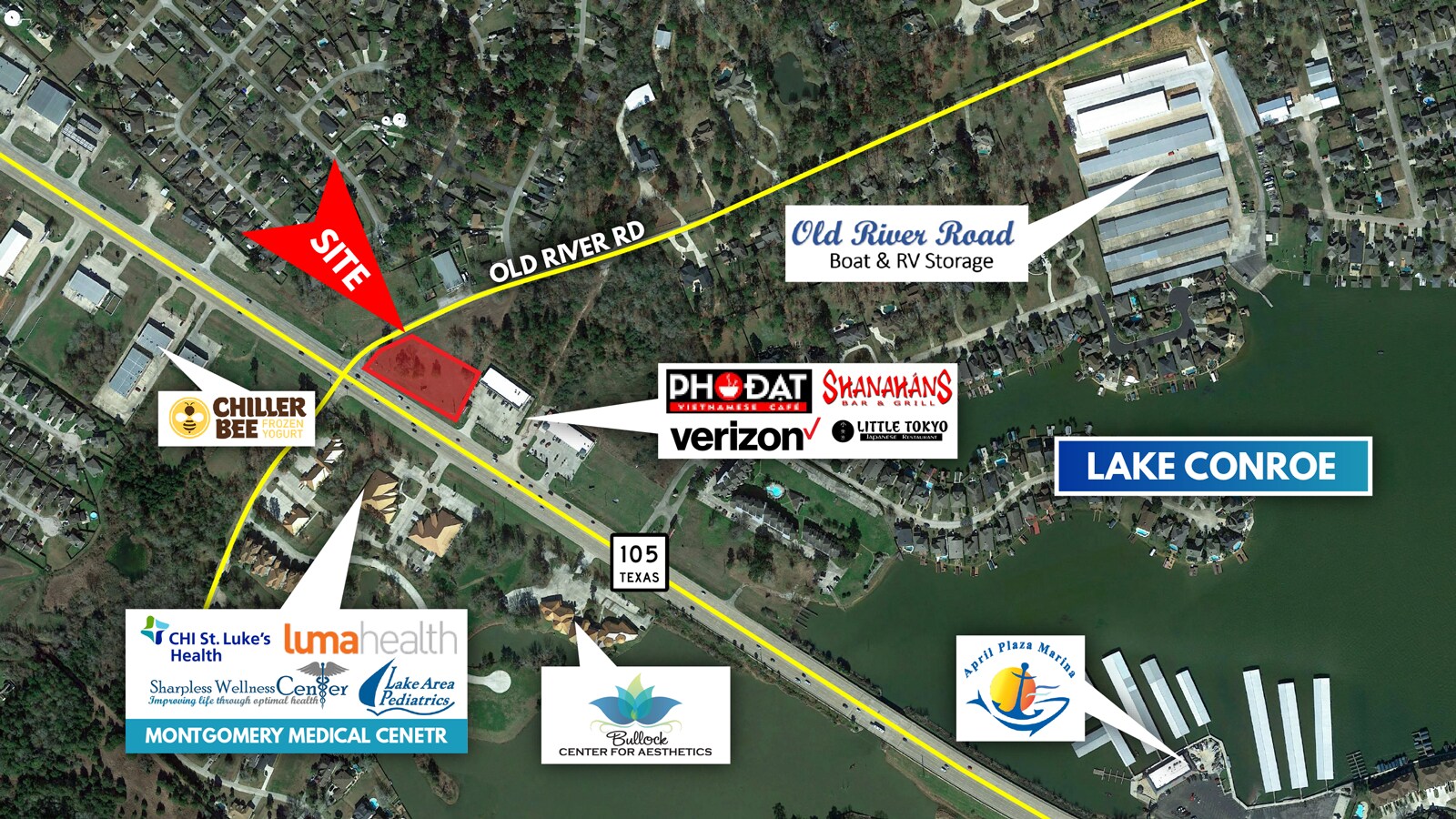 18040 Hwy 105 W, Montgomery, TX for sale Building Photo- Image 1 of 1