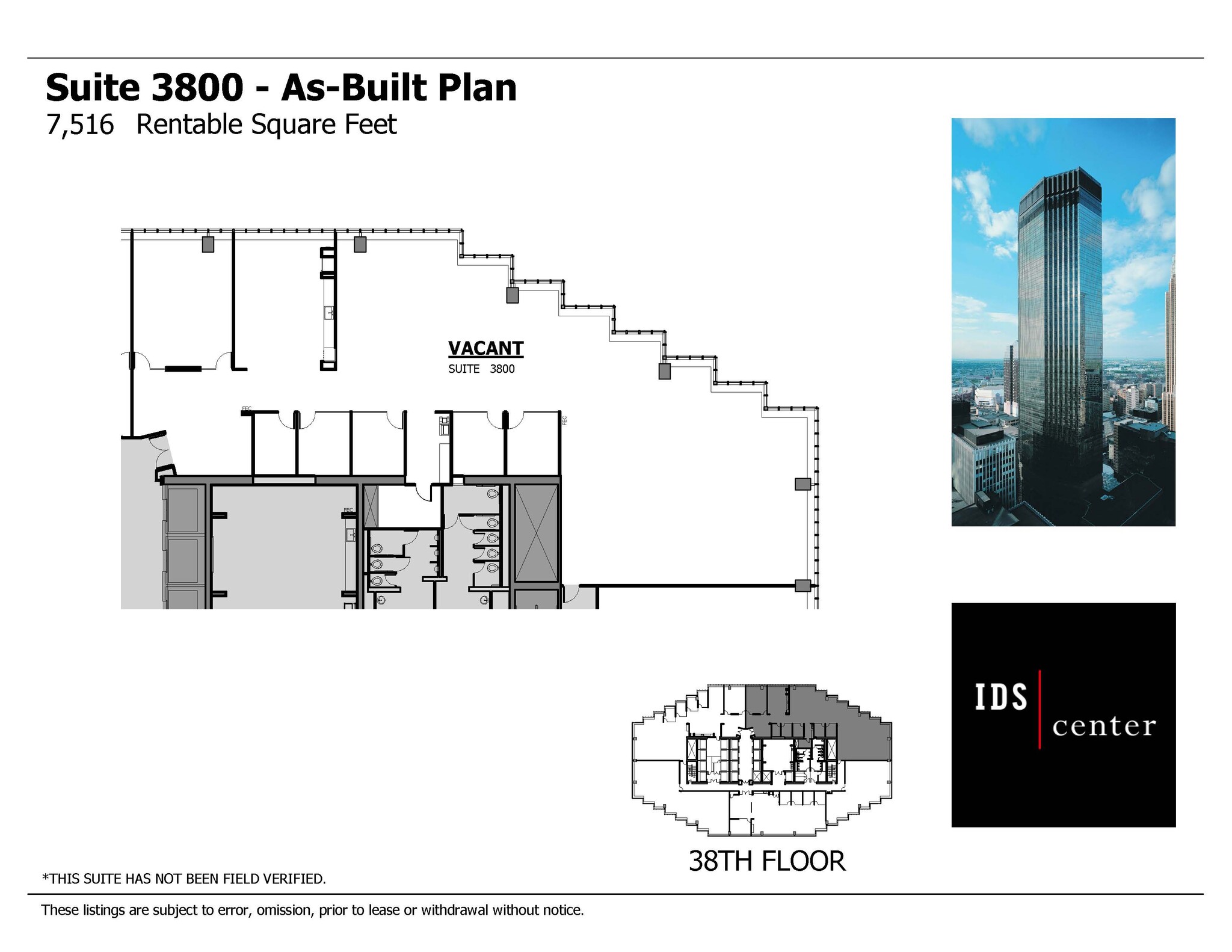 80 S 8th St, Minneapolis, MN for lease Floor Plan- Image 1 of 1