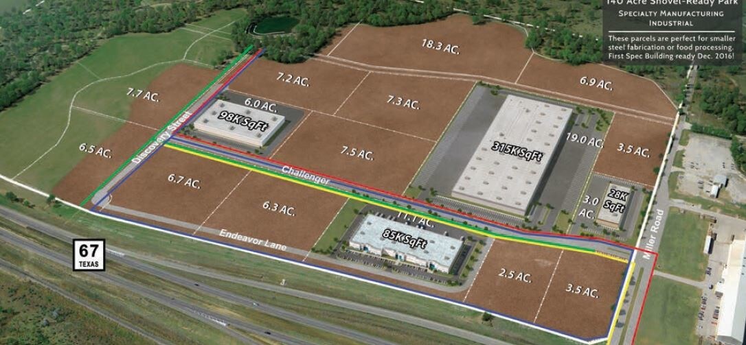 NWC Highway 67 & Miller Rd, Midlothian, TX for sale Building Photo- Image 1 of 1