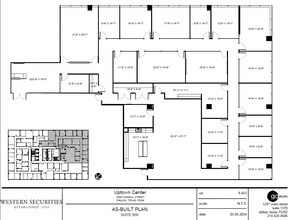 2626 Howell St, Dallas, TX for lease Floor Plan- Image 1 of 7