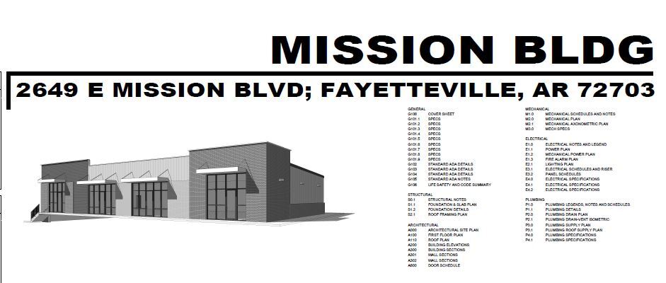 2649 E Mission Blvd, Fayetteville, AR for lease Building Photo- Image 1 of 1