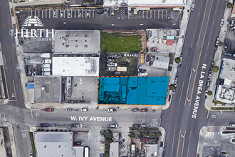 401 N La Brea Ave, Inglewood, CA - aerial  map view