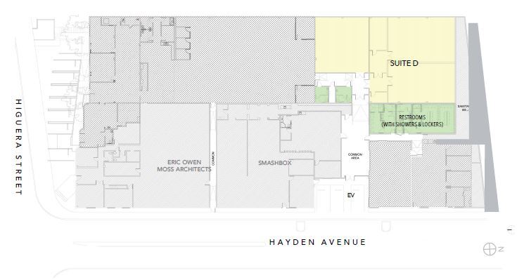 8559 Higuera St, Culver City, CA for lease Floor Plan- Image 1 of 1