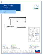 3100 Edloe St, Houston, TX for lease Floor Plan- Image 1 of 1