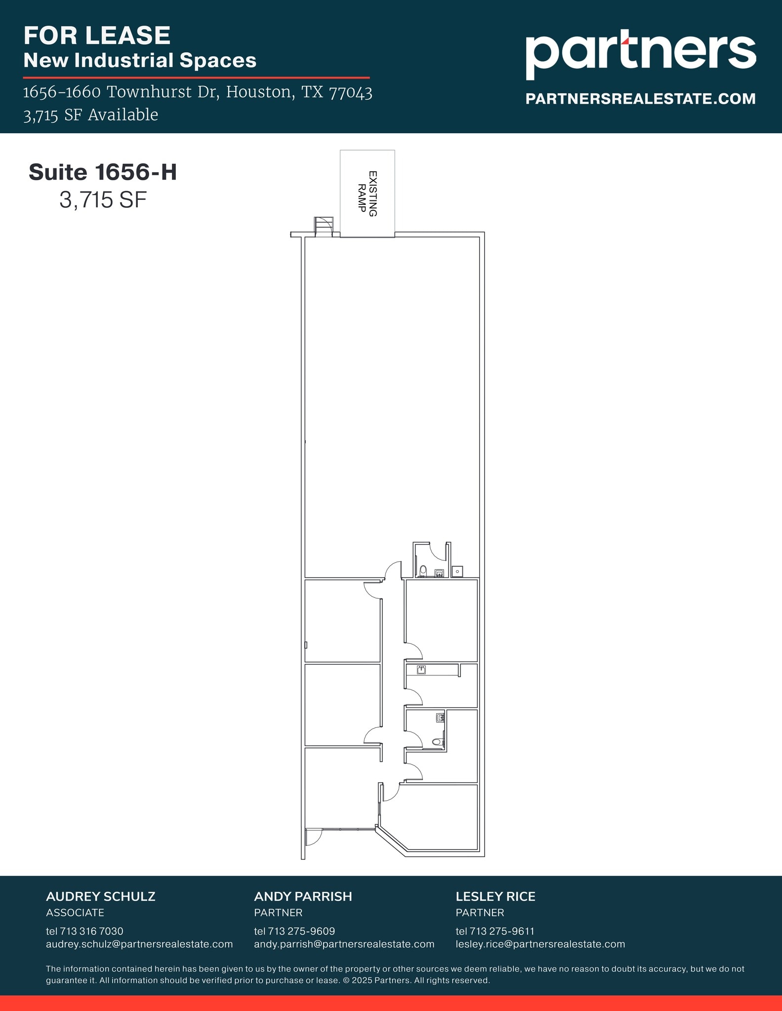 1656-1660 Townhurst Dr, Houston, TX for lease Site Plan- Image 1 of 1