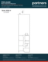 1656-1660 Townhurst Dr, Houston, TX for lease Site Plan- Image 1 of 1