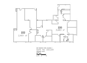 800 Roosevelt Rd, Glen Ellyn, IL for lease Floor Plan- Image 2 of 2