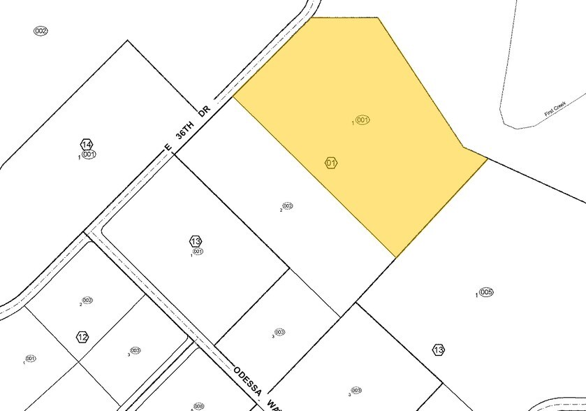 21250 E 36th Dr, Aurora, CO for sale - Plat Map - Image 1 of 1