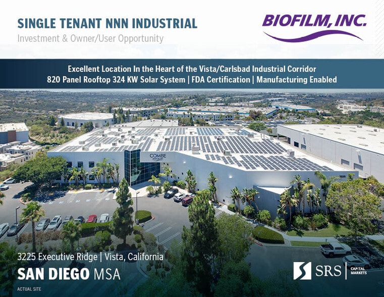 3225 Executive Ridge, Vista, CA for sale - Building Photo - Image 1 of 9