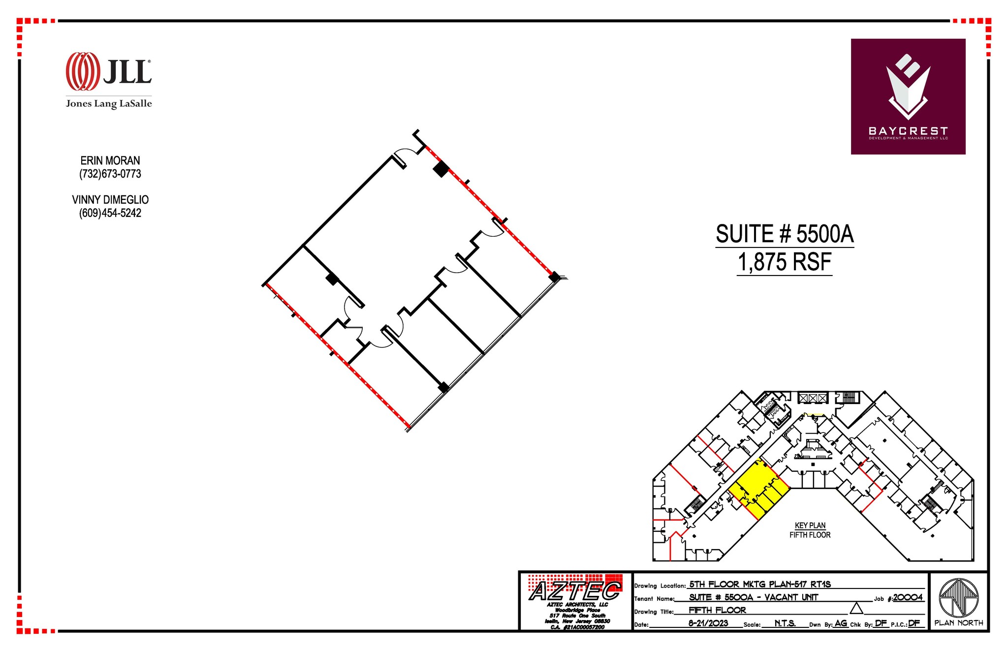 517 Route One South, Iselin, NJ for lease Floor Plan- Image 1 of 1