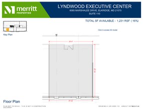 6095 Marshalee Dr, Elkridge, MD for lease Floor Plan- Image 1 of 1