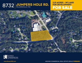 More details for 8732 Jumpers Hole Rd, Millersville, MD - Land for Sale