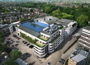 Ealing Green, London, LND - AERIAL  map view