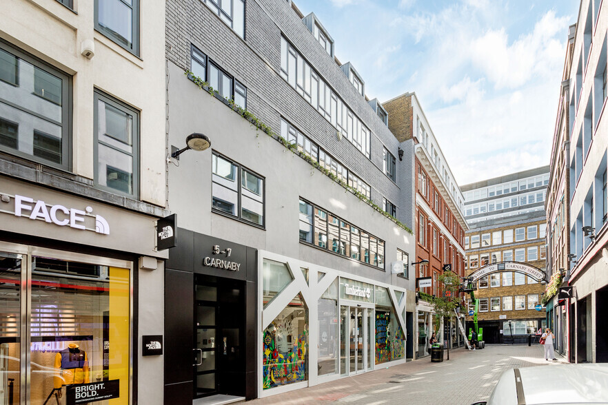 5-7 Carnaby St, London for lease - Building Photo - Image 1 of 4