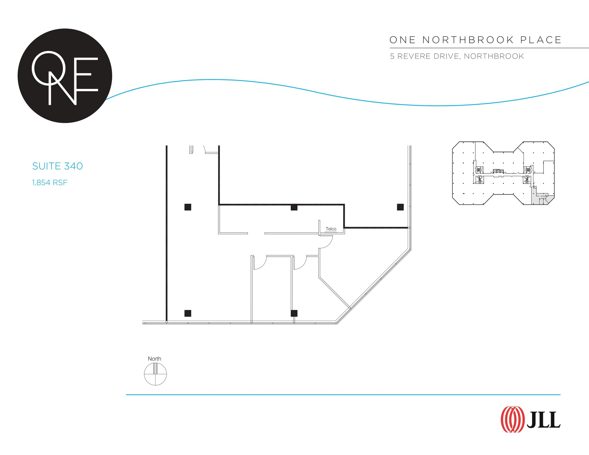 5 Revere Dr, Northbrook, IL for lease Floor Plan- Image 1 of 1