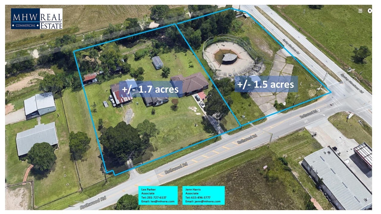 22034 Rothwood, Spring, TX for sale Aerial- Image 1 of 1