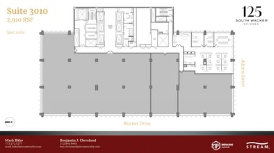 125 S Wacker Dr, Chicago, IL for lease Floor Plan- Image 1 of 1