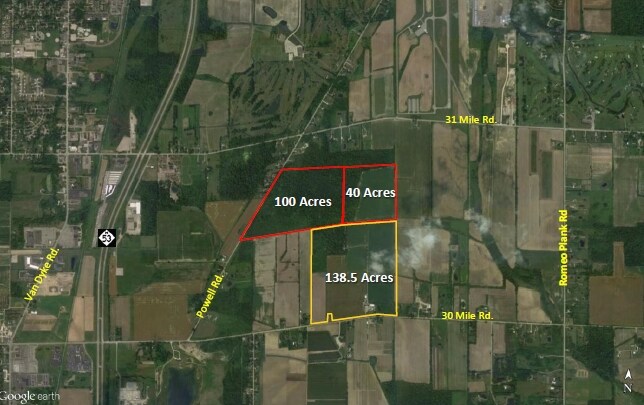 Powell Rd, Washington, MI for sale Primary Photo- Image 1 of 1