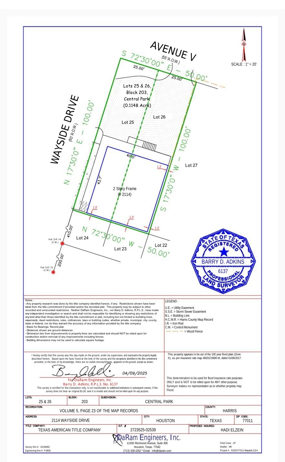 2114 Wayside Dr, Houston, TX for lease Site Plan- Image 1 of 1
