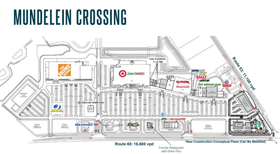 3100 W State Route 60 Mundelein Il 60060 Mundelein Crossings Loopnet Com