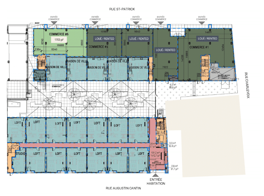 2600-2608 St Saint-Patrick, Montréal, QC for lease Floor Plan- Image 1 of 1