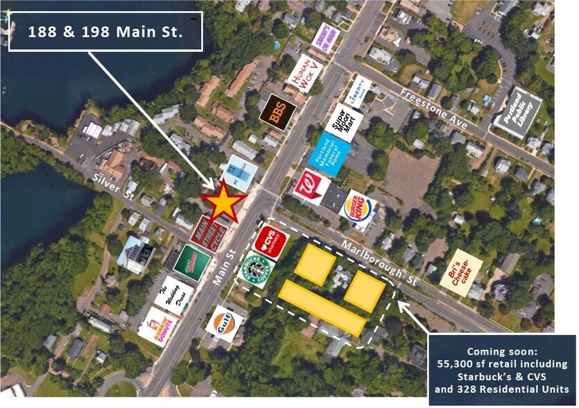 188 Main St, Portland, CT, 06480 Retail Property Portfolio For Sale