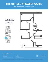 4675 Sweetwater Blvd, Sugar Land, TX for lease Floor Plan- Image 1 of 1