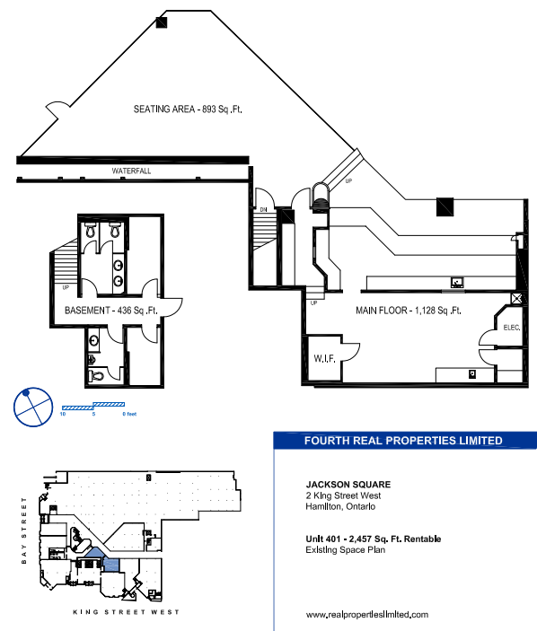 100, 110, and 120 King St W, Hamilton, ON for lease Floor Plan- Image 1 of 1