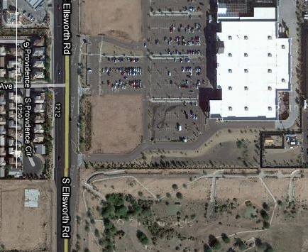 Ellsworth Rd & Southern Ave, Mesa, AZ for sale - Aerial - Image 2 of 4