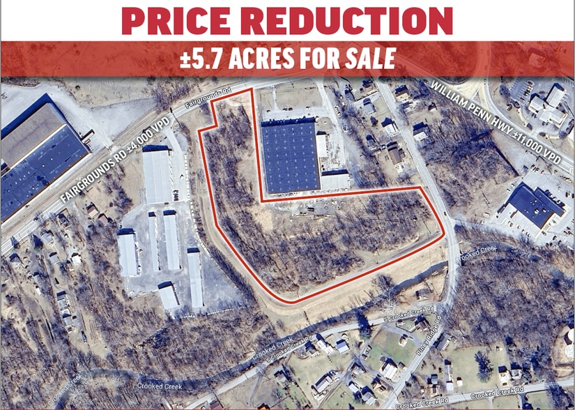 Fairgrounds Rd, Huntingdon, PA for sale - Primary Photo - Image 1 of 1
