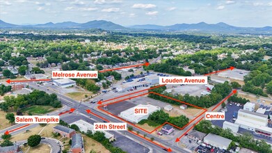 315 24th St NW, Roanoke, VA - aerial  map view - Image1