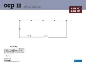 3131 S Vaughn Way, Aurora, CO for lease Floor Plan- Image 2 of 2