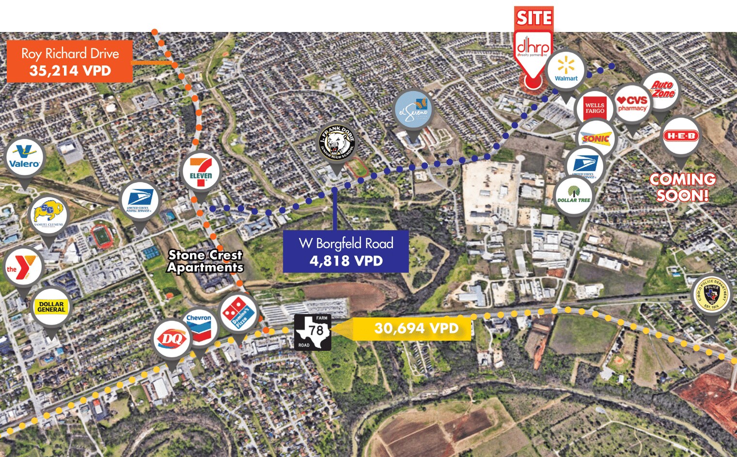 Bentwood Ranch Dr & W Rd, Cibolo, TX 78108 Bentwood Oaks