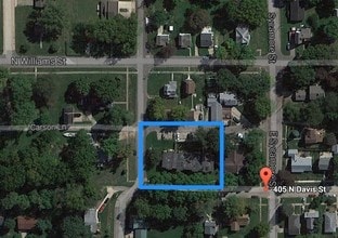 405 N Davis St, Anamosa, IA - AERIAL map view