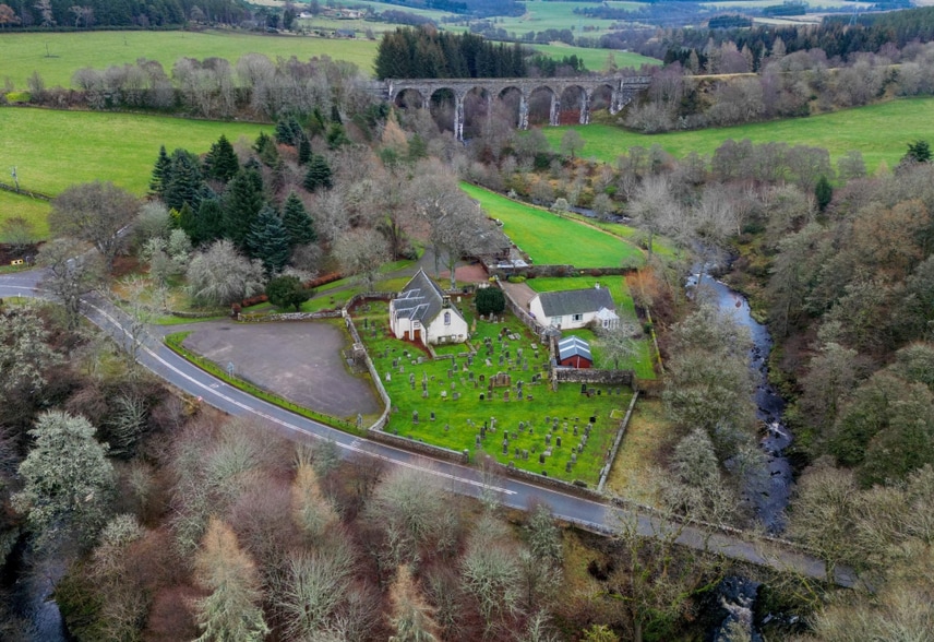 Dunphail, Forres for sale - Aerial - Image 2 of 4