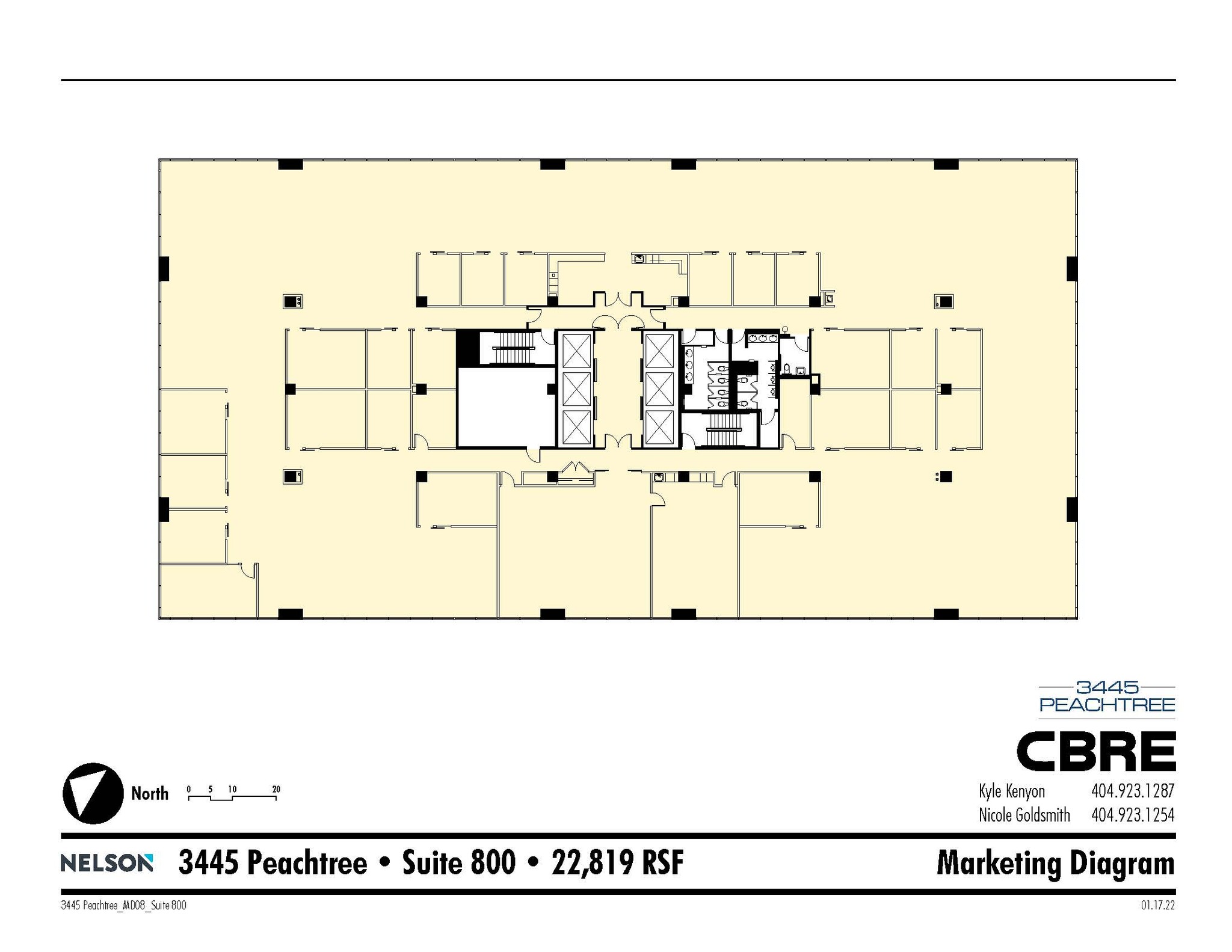 3445 Peachtree Rd NE, Atlanta, GA for lease Floor Plan- Image 1 of 1