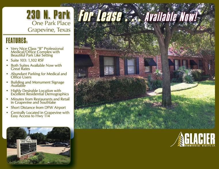 230 N Park Blvd, Grapevine, TX for sale - Building Photo - Image 1 of 1