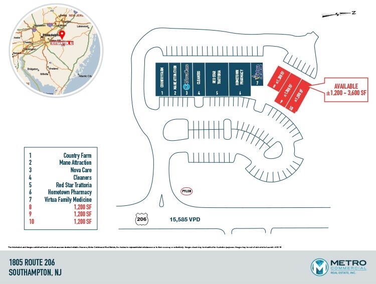 1805 Route 206, Vincentown, NJ for sale Building Photo- Image 1 of 1