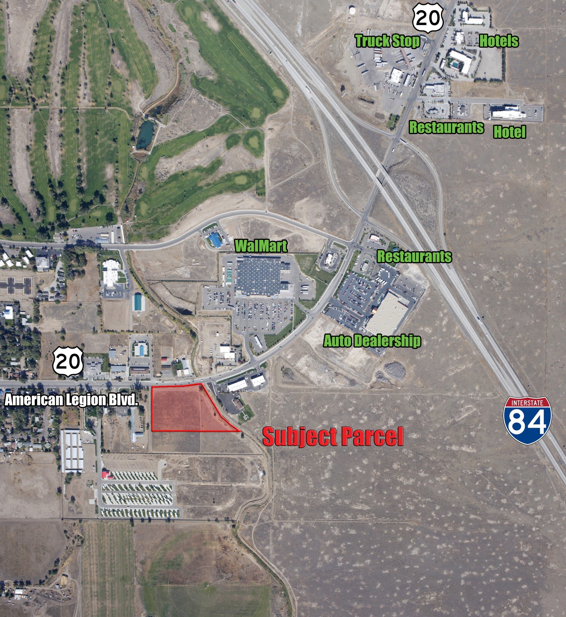 American Legion Blvd, Mountain Home, ID for sale Building Photo- Image 1 of 1