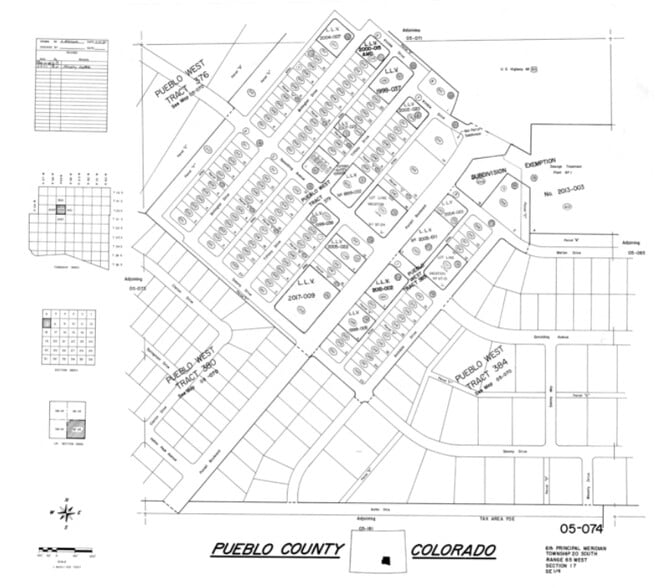 973 E Spaulding Ave, Pueblo, CO for lease - Plat Map - Image 2 of 5