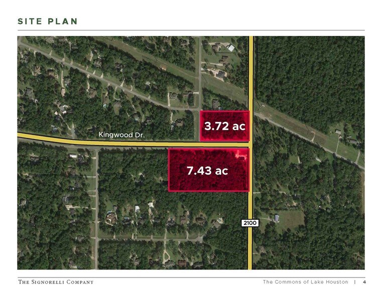 Kingwood Dr & FM 2100 Kingwood Drive, Huffman, TX 77336 Land For